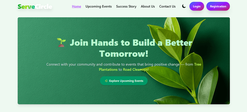 ServCicle — Volunteer Platform